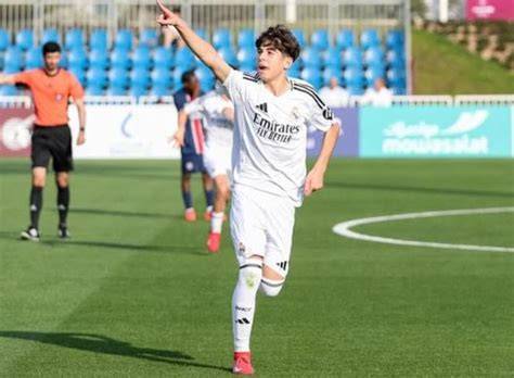 Bryan Bugarín en la cantera madridista