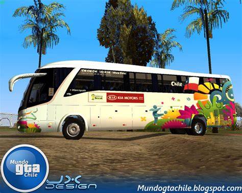 Bus de selección chilena GTA San Andreas