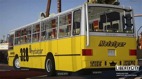 Micro amarilla chilena en GTA San Andreas