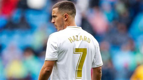 Hazard con camiseta del Real Madrid