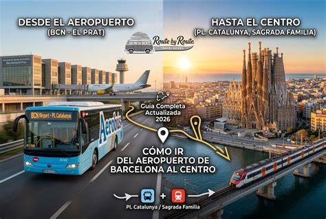 Transporte del aeropuerto Barcelona al centro