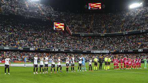 Real Madrid y Valencia en Mestalla
