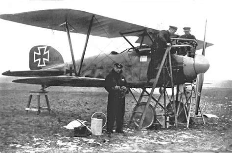 Aviones alemanes Albatros D.III en Francia 1917