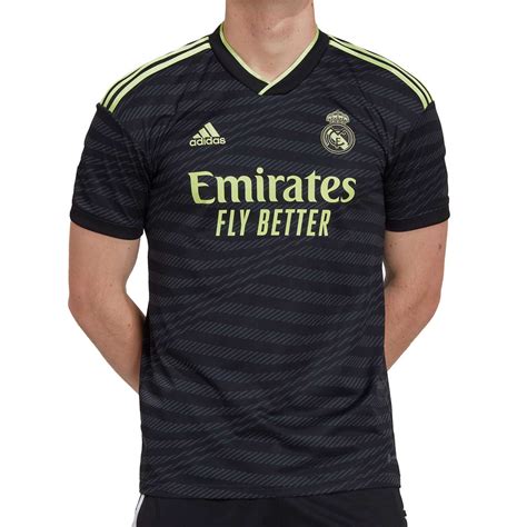 Polera verde negra del Real Madrid