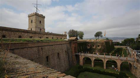 Ubicación del Castillo de Montjuïc en Barcelona