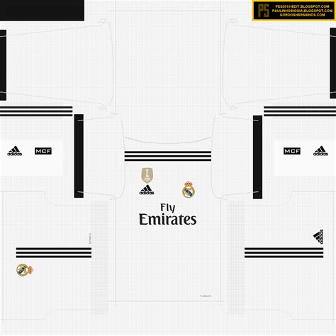 camisetas Real Madrid PES 2019