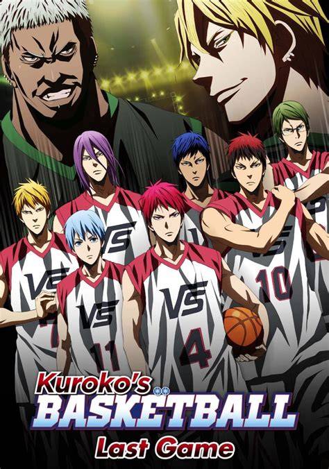 Partido de baloncesto anime Kuroko Last Game