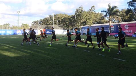 entrenamiento selección sub-13 Guatemala