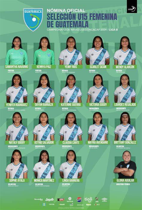 selección femenina sub-15 Guatemala