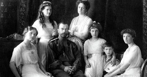 Familia Romanov durante la Revolución rusa