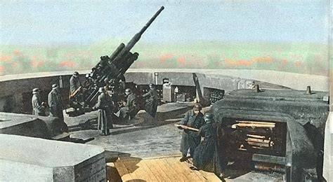 Artillería antiaérea contra bombarderos