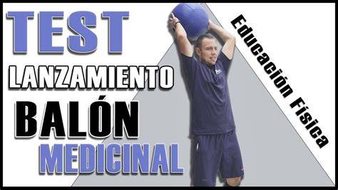 Test de lanzamiento de balón medicinal