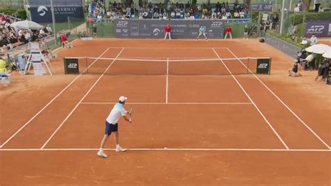Jarry y Rodionov jugando tenis