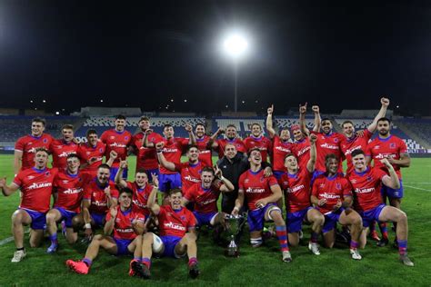 Selección chilena de rugby en estadio Sausalito