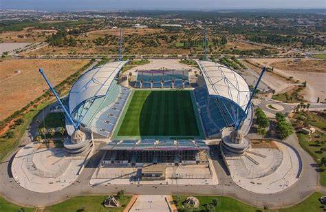 Estadio Algarve de Portugal vista panorámica