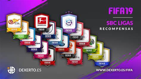 Plantilla híbrida de cinco ligas FIFA 19