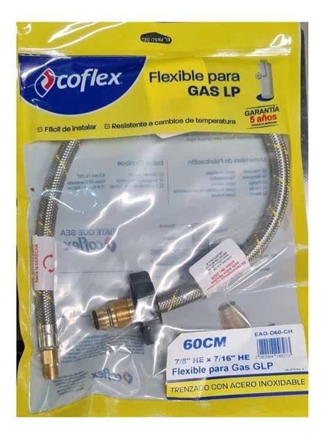 Flexible certificado para balón de gas