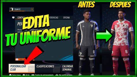 editor de uniformes FIFA 16 en PC