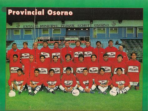 Plantel histórico de Provincial Osorno 1990