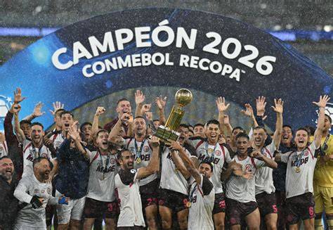 Lanús campeón de la Recopa 2026
