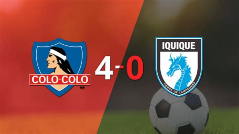 Marcador Colo Colo Iquique 4-0