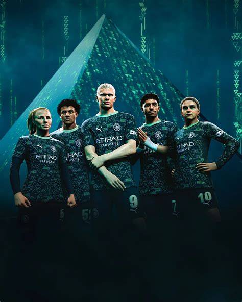 camiseta Manchester City chip NFC escudo