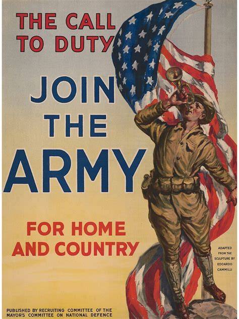 Cartel de reclutamiento del WAAC