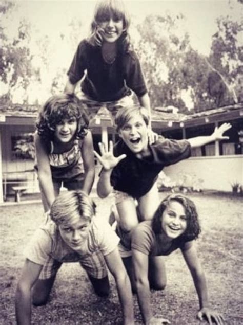 Familia Phoenix durante su infancia