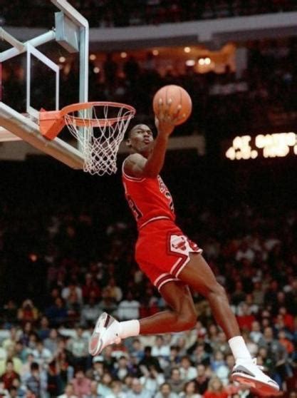 Michael Jordan en el concurso de mates