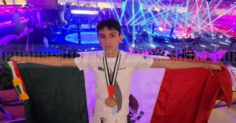 Bruno Marques en campeonato mundial juvenil
