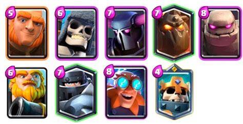 Tanques y semitanques de Clash Royale