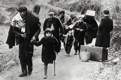 Campos de desplazados en Europa 1945