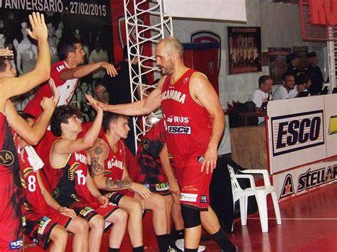 Jóvenes jugadores chilenos de básquetbol