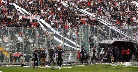 Estadio Monumental durante Superclásico chileno