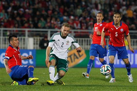 Chile contra Irlanda del Norte amistoso