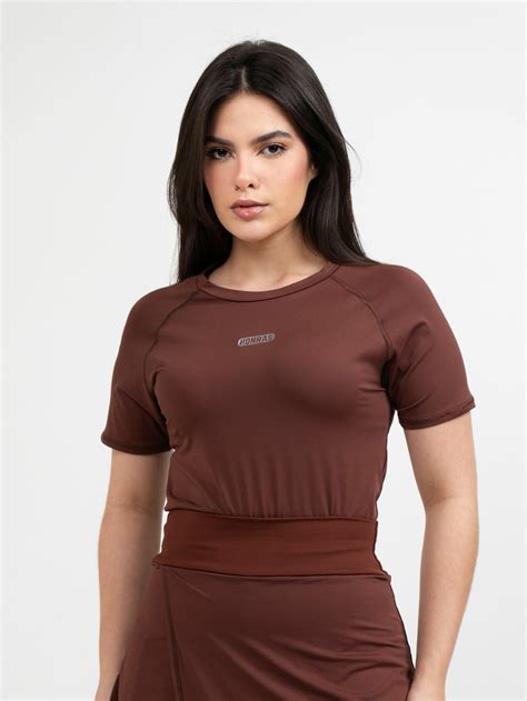 poliamida antimigración estampado camiseta oscura
