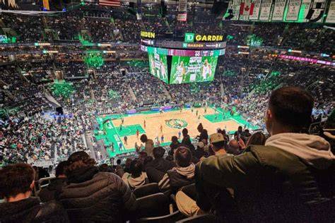 TD Garden de Boston durante un partido NBA
