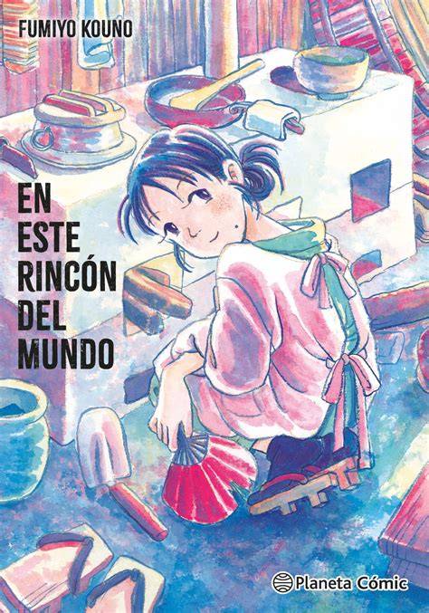 Suzu dibujando en Kure durante la guerra