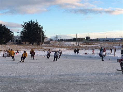 Hockey sobre hielo en Punta Arenas