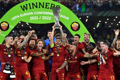 Roma celebra Conference League 2022