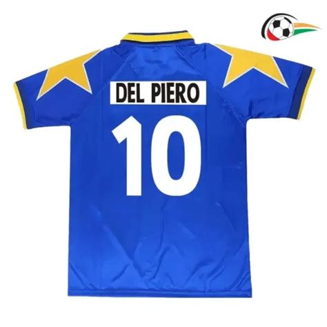 camiseta azul Juventus Del Piero