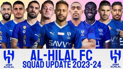 Jugadores del Al Hilal antes del partido