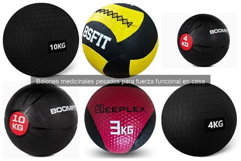 tipos de balones medicinales para entrenamiento
