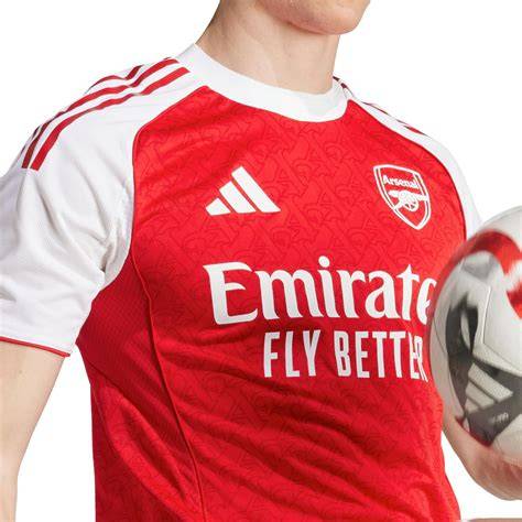Media de fútbol Arsenal roja DRB