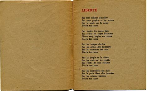 Paul Éluard recitando el poema Libertad