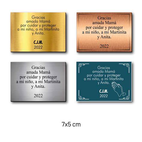 placa grabada para copa de futbolito