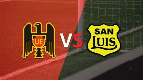 Unión Española contra San Luis estadio