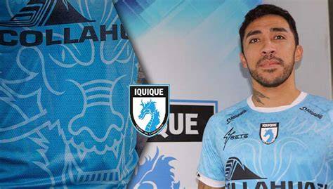 Edson Puch con camiseta de Deportes Iquique