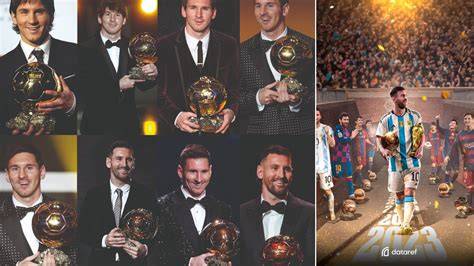 Ocho Balones de Oro de Lionel Messi