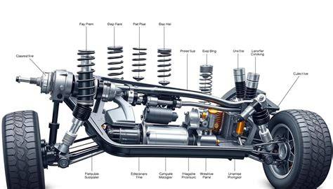Esquema de suspensión automotriz